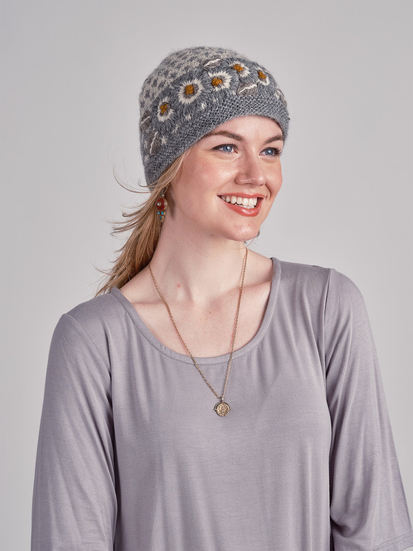 Sunflower Wool Beanie