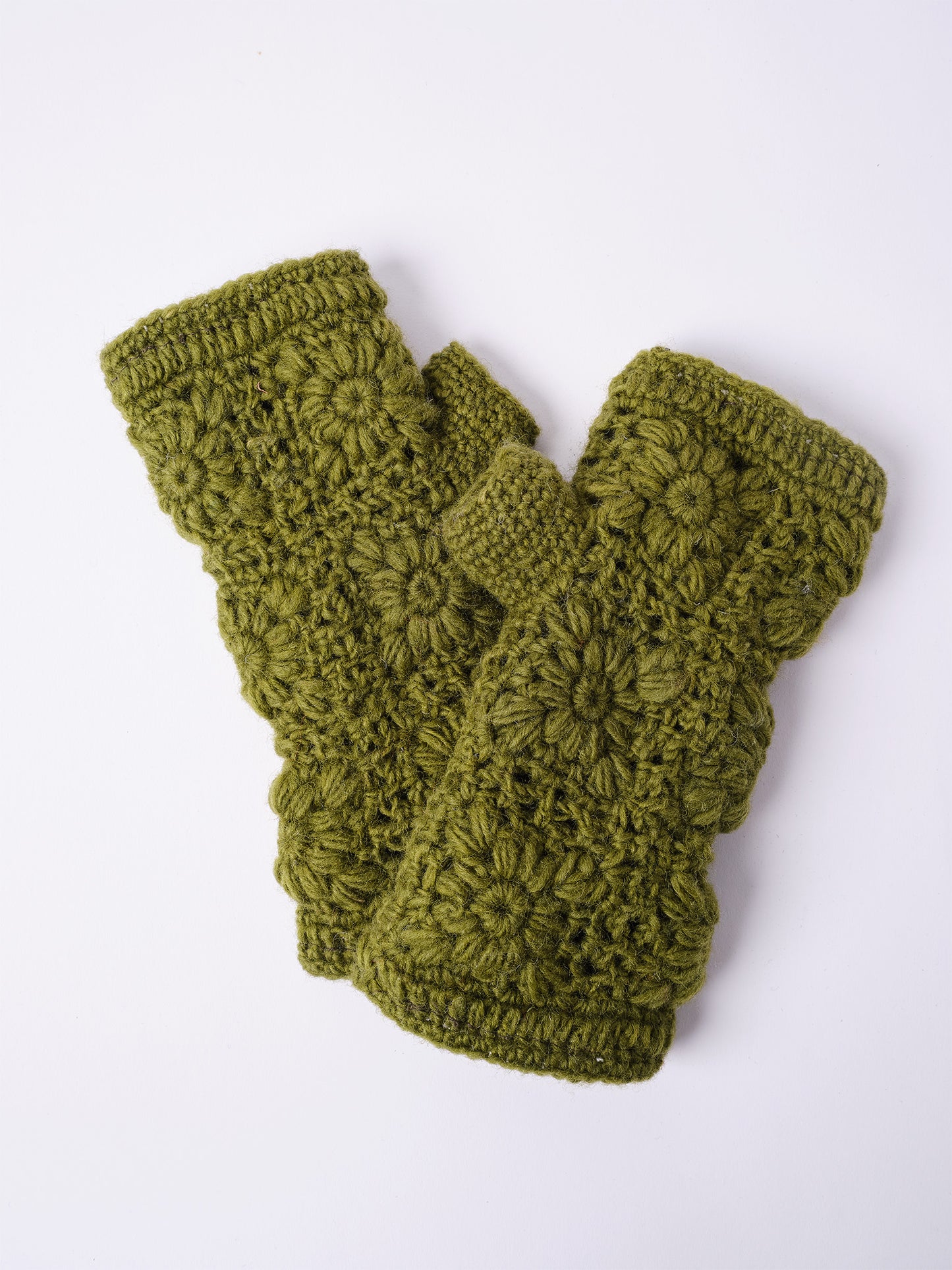 Crochet Fingerless Gloves