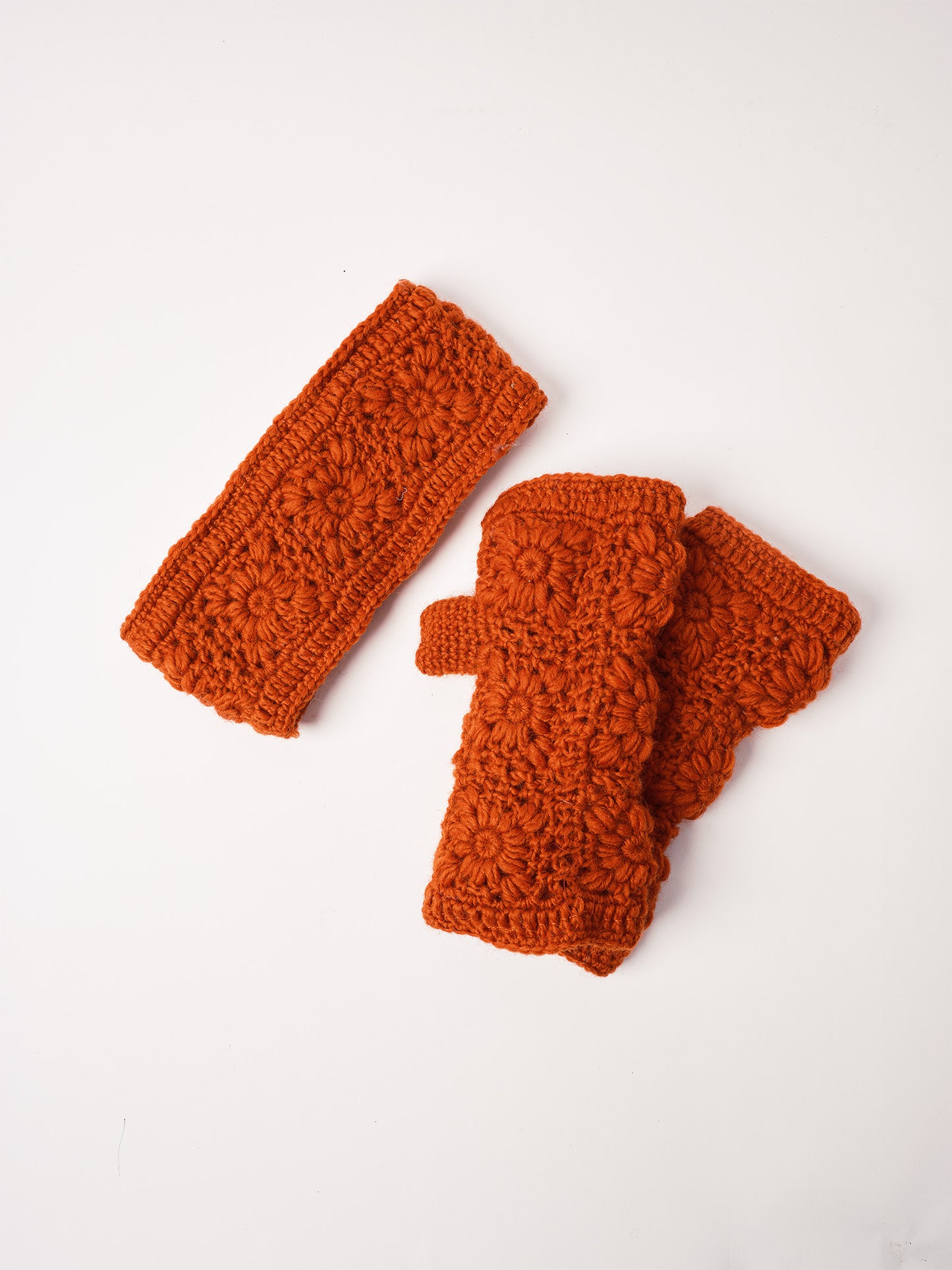 Crochet Fingerless Gloves