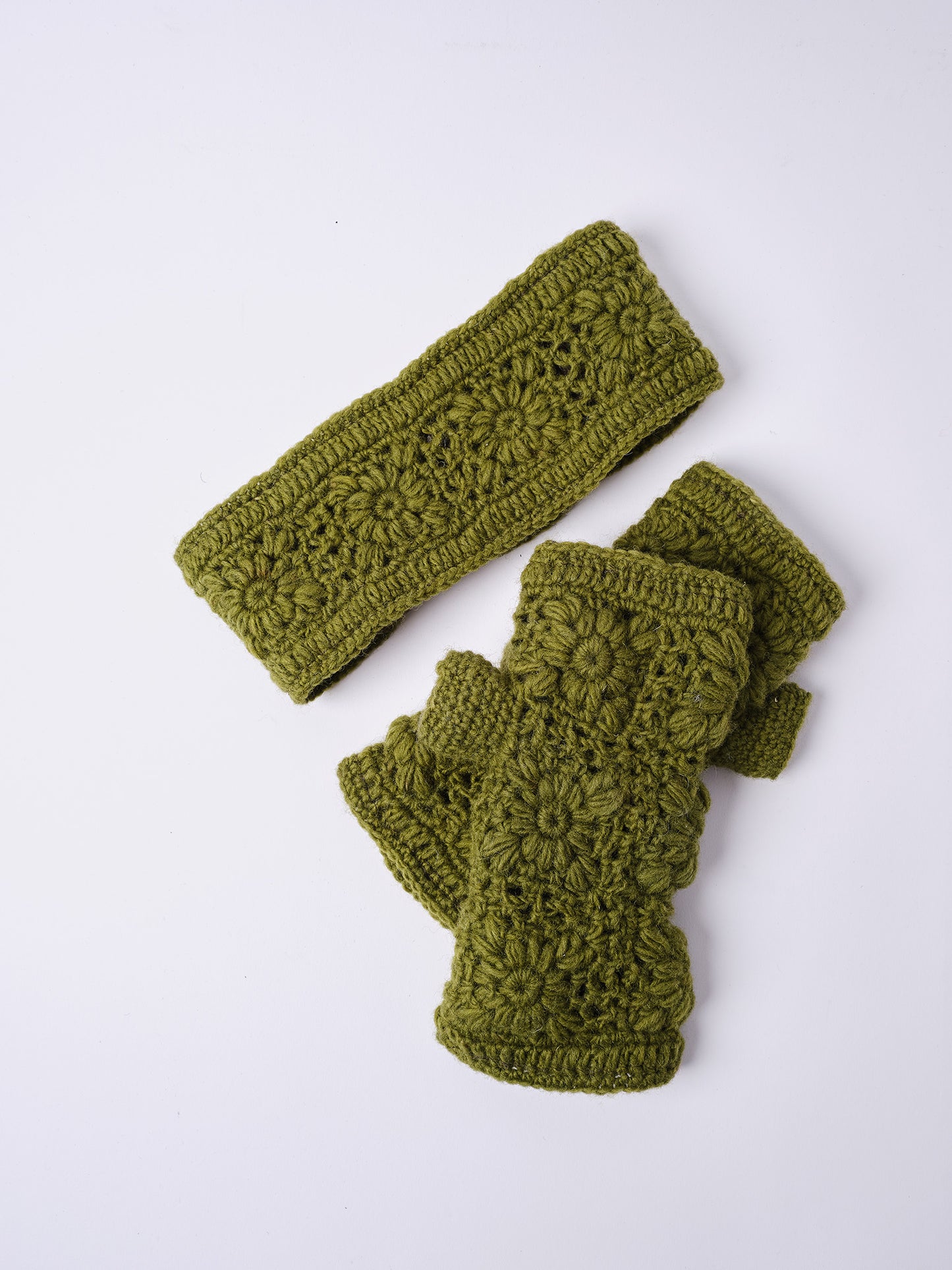 Crochet Fingerless Gloves