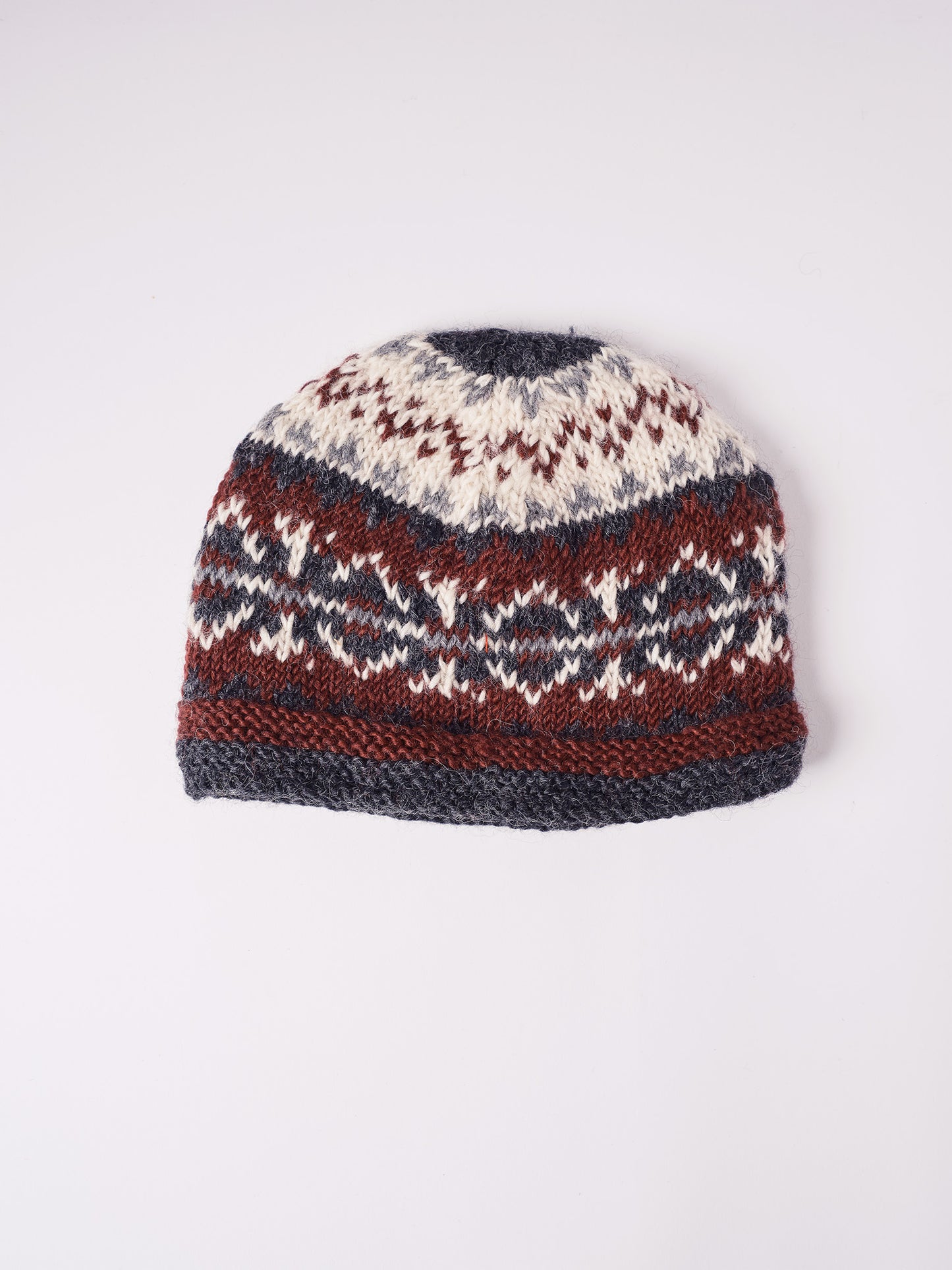 Fair Isle Beanie and Glitten.