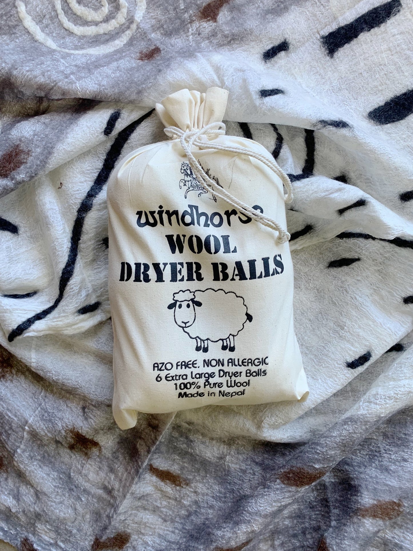 Softener Clothes Dryer Balls (Laundry Wool Fabric)
