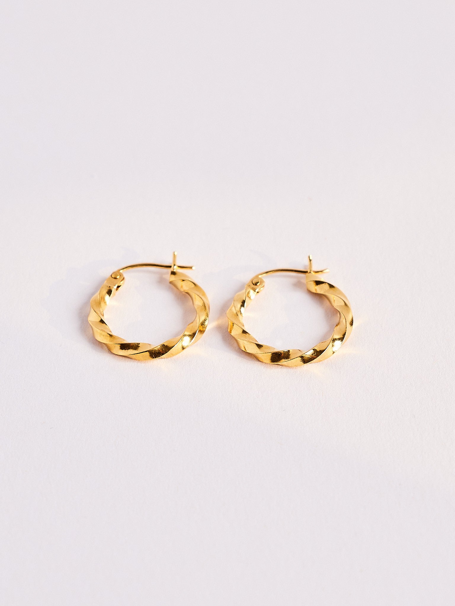 Twist Hoop Earrings