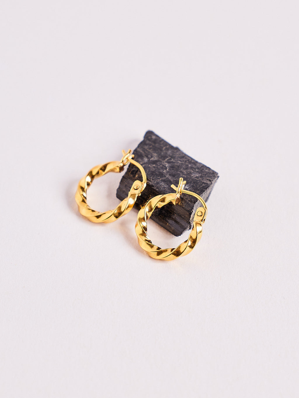 Twist Hoop Earrings