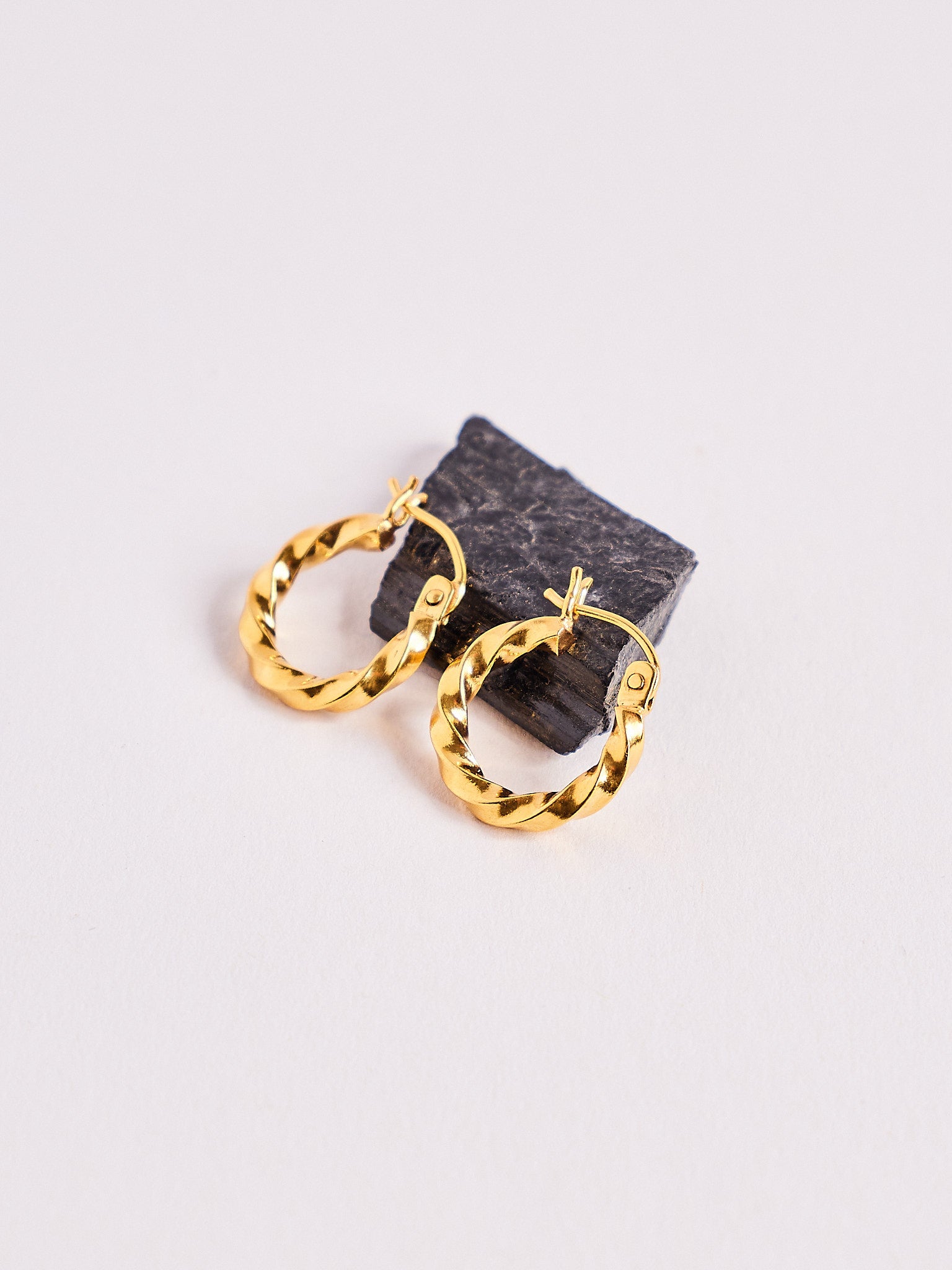 Twist Hoop Earrings