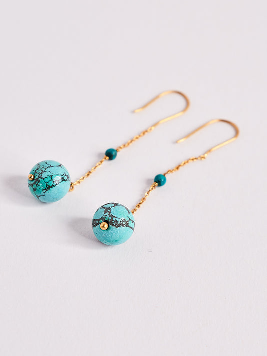 Turquoise Drop Earrings