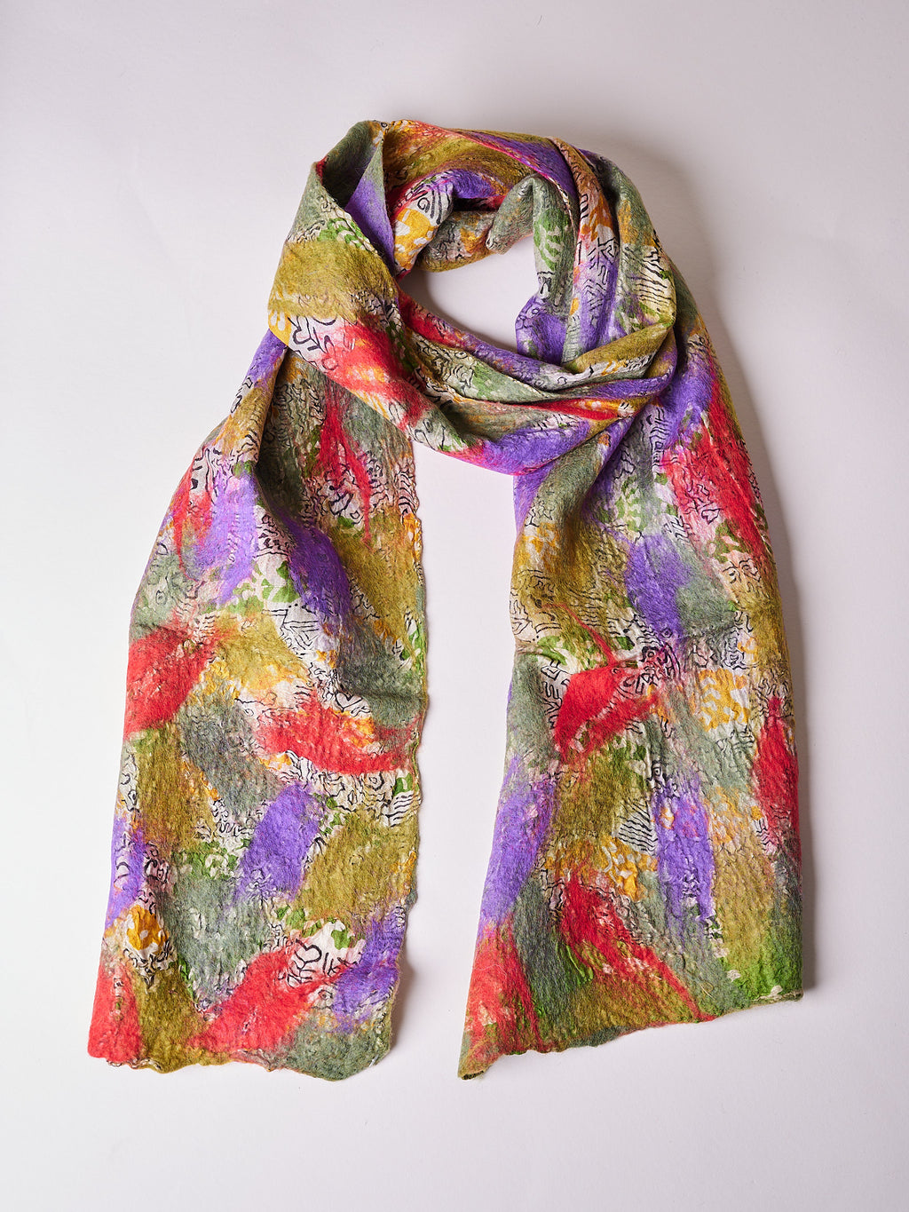 Colorful Wool Scarf