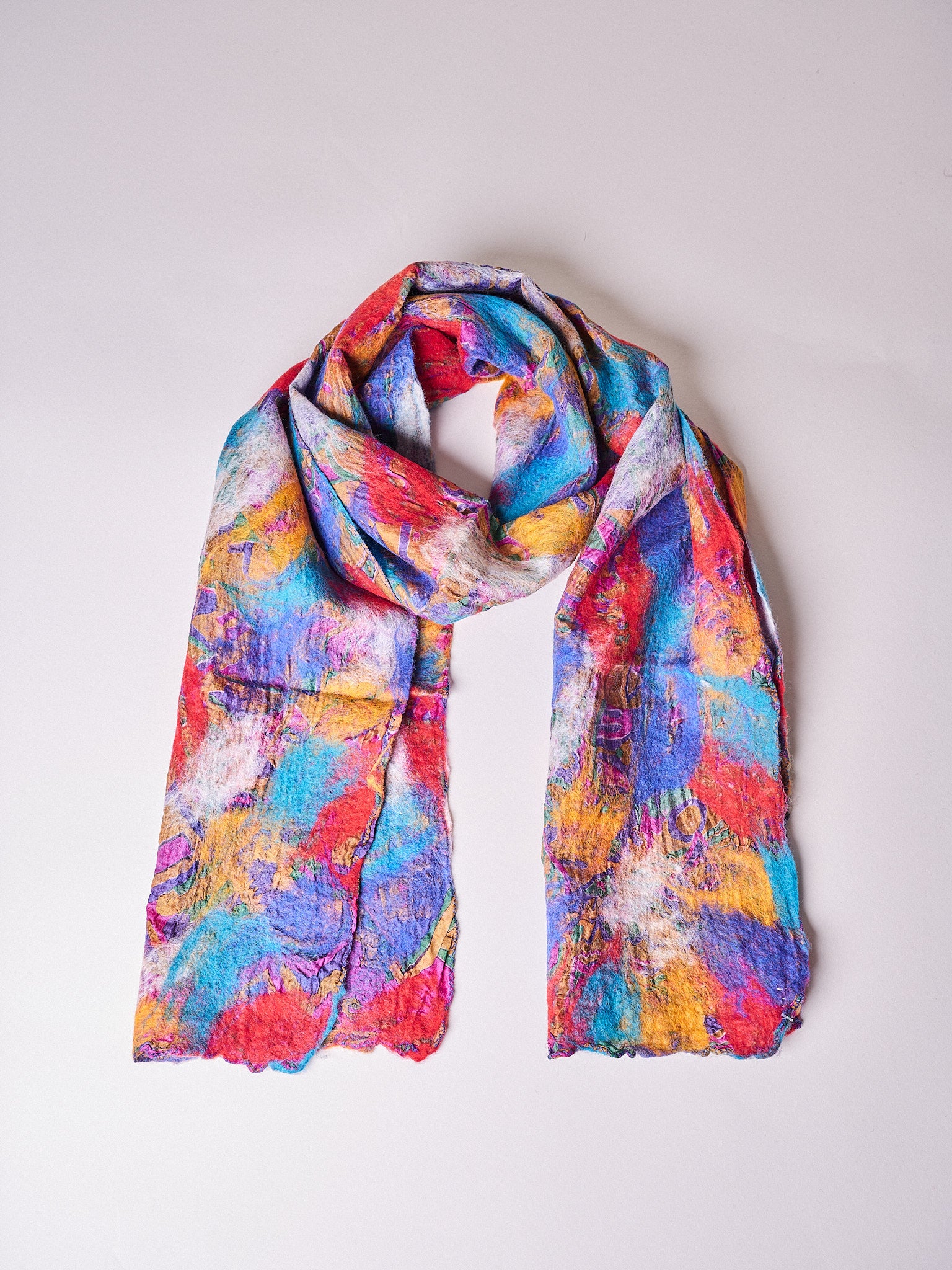 Colorful Wool Scarf