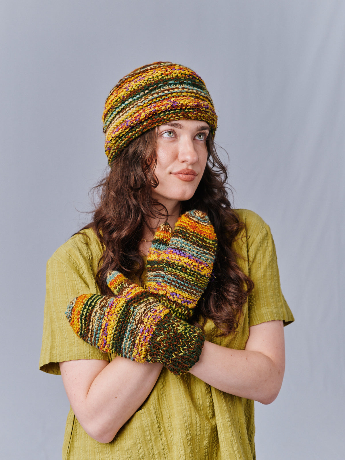 Recycle Silk wool Beanie
