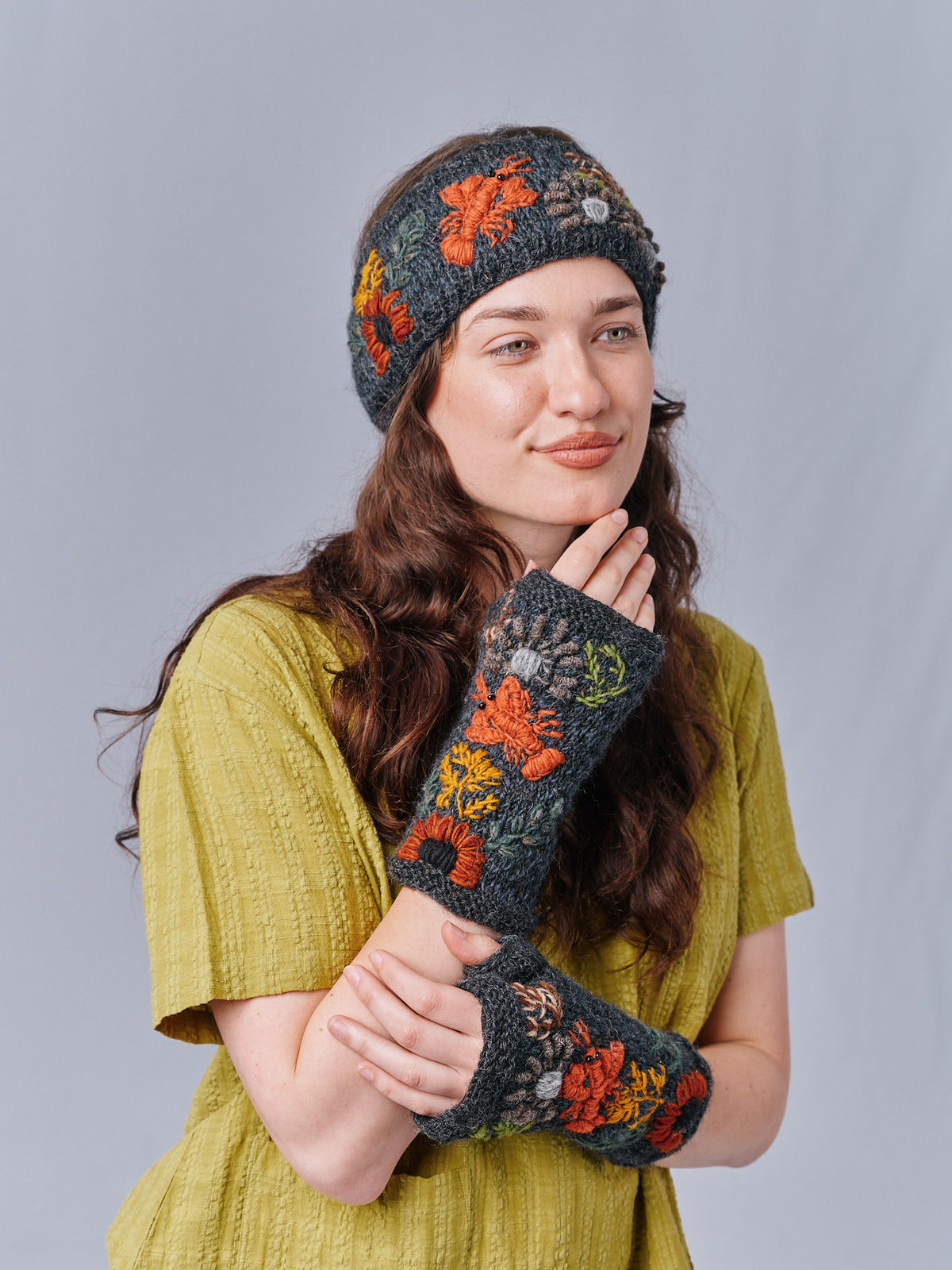 Embroidery Lobster Beanie Collection.