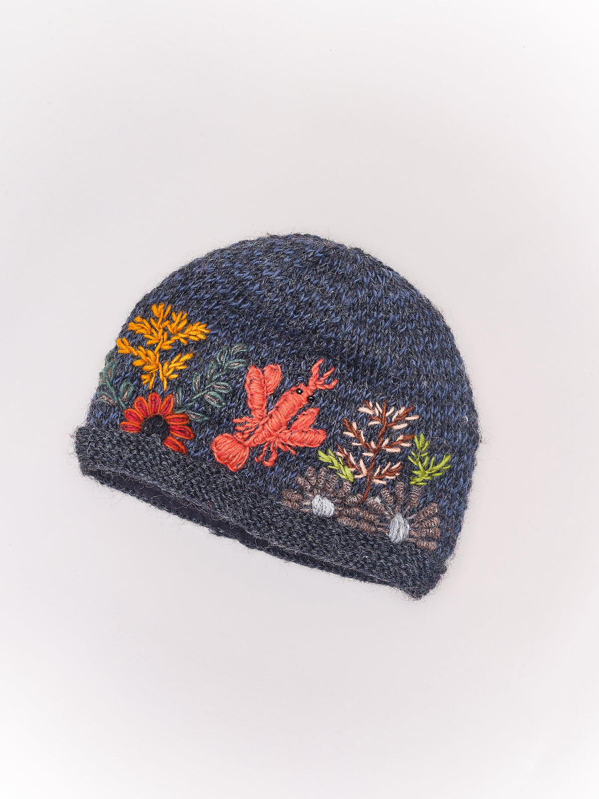 Embroidery Lobster Beanie Collection.