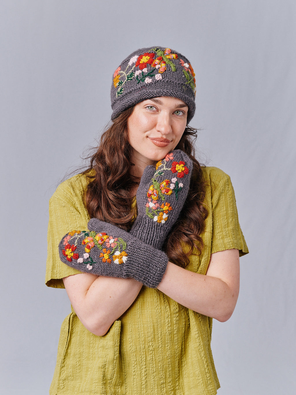 Embroidery Dragon Fly Beanie Collection.