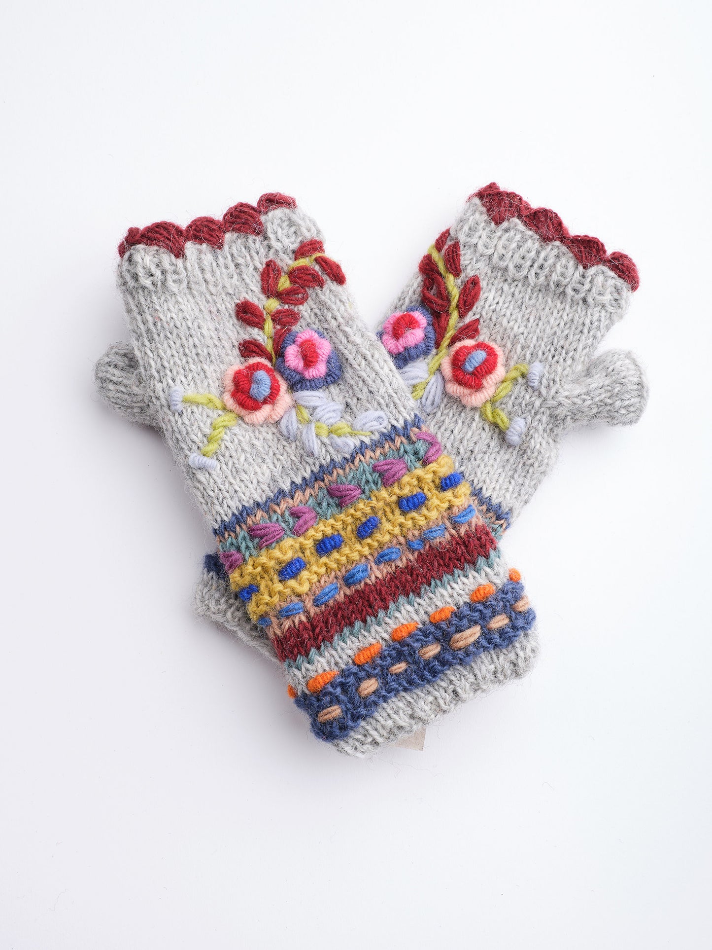 Lama Embroidery Handwarmer