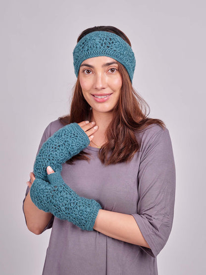 Crochet Fingerless Gloves