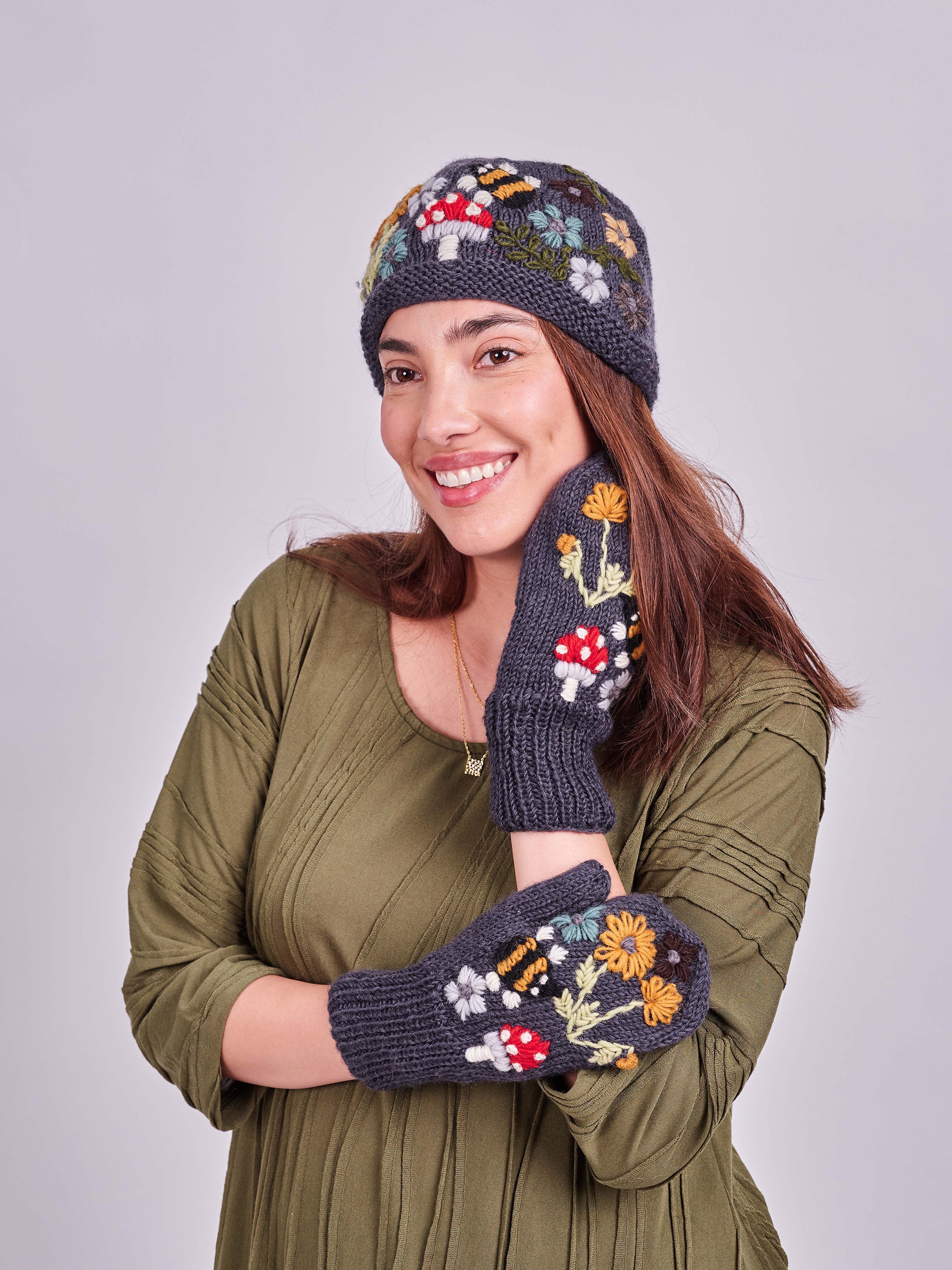 Mushroom Wool Beanie Collection.