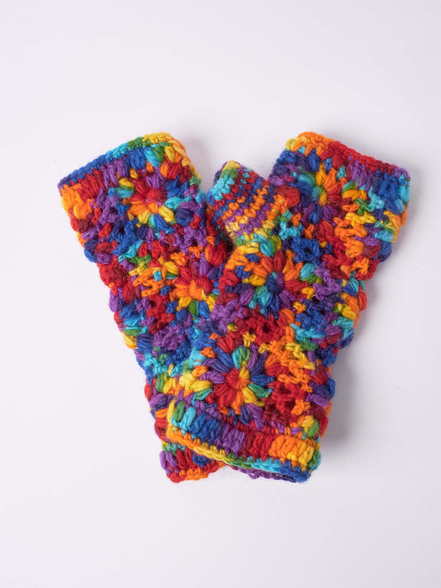 Crochet Fingerless Gloves