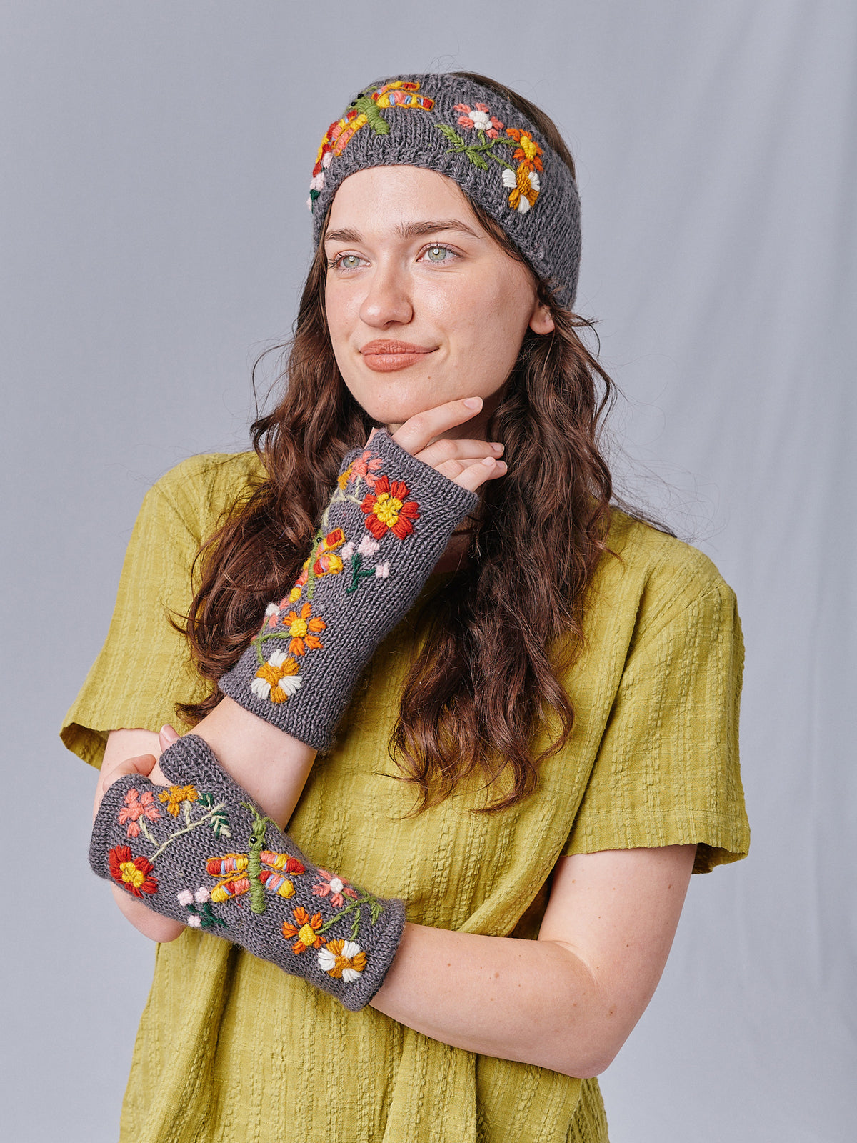 Embroidery Dragon Fly Beanie Collection.