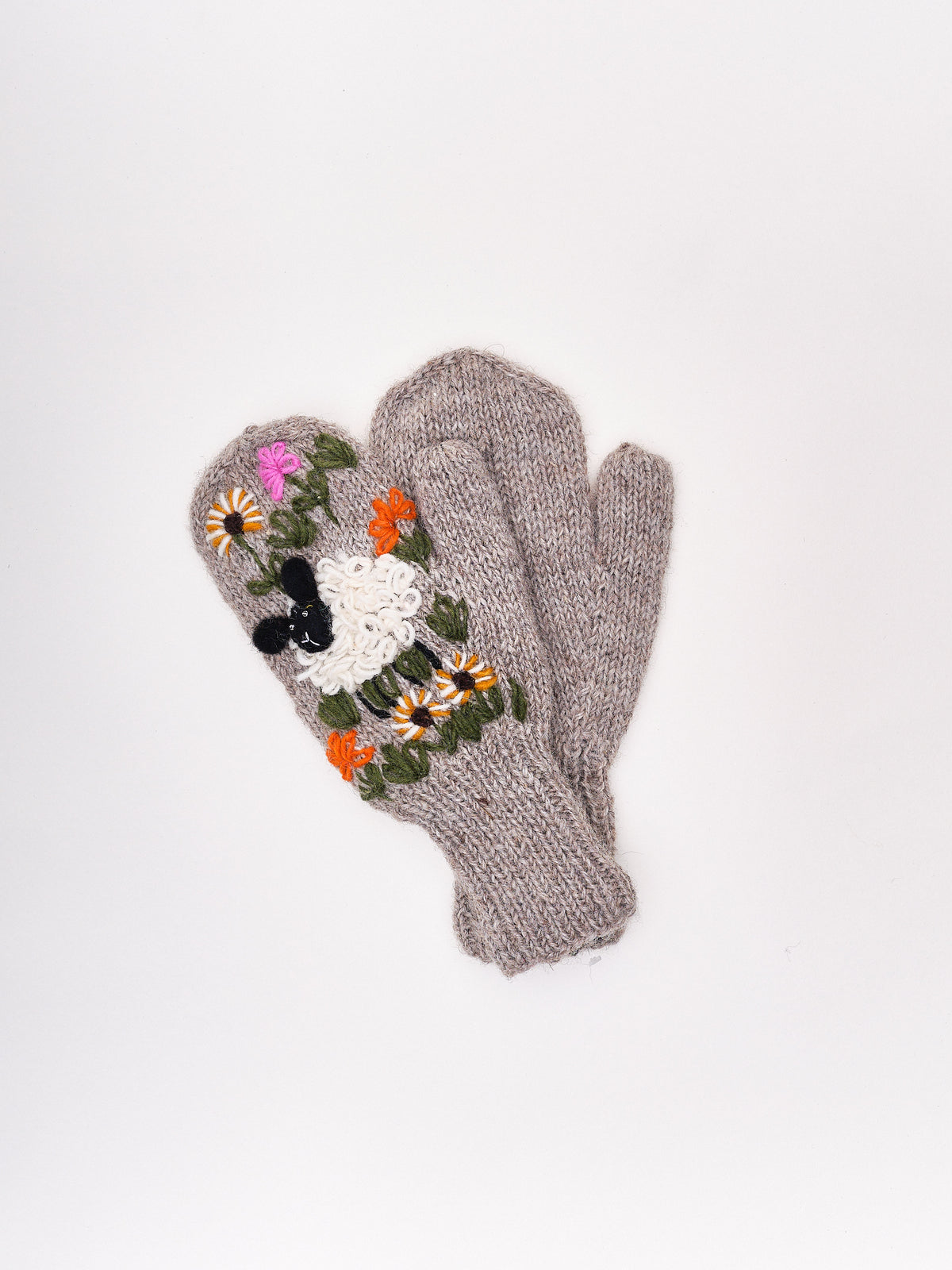 Embroidery Woolly Sheep Beanie Collection. CP90