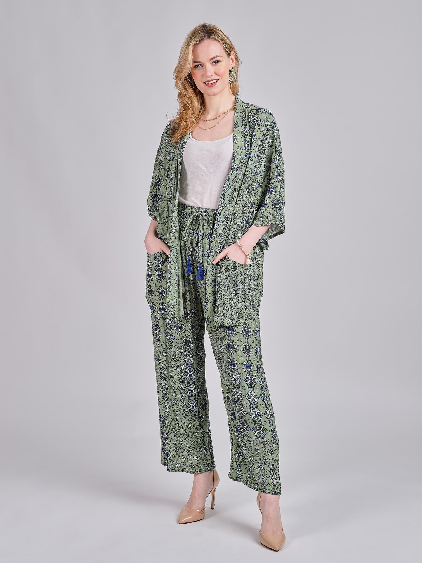 Sea Breeze tassel Pant.