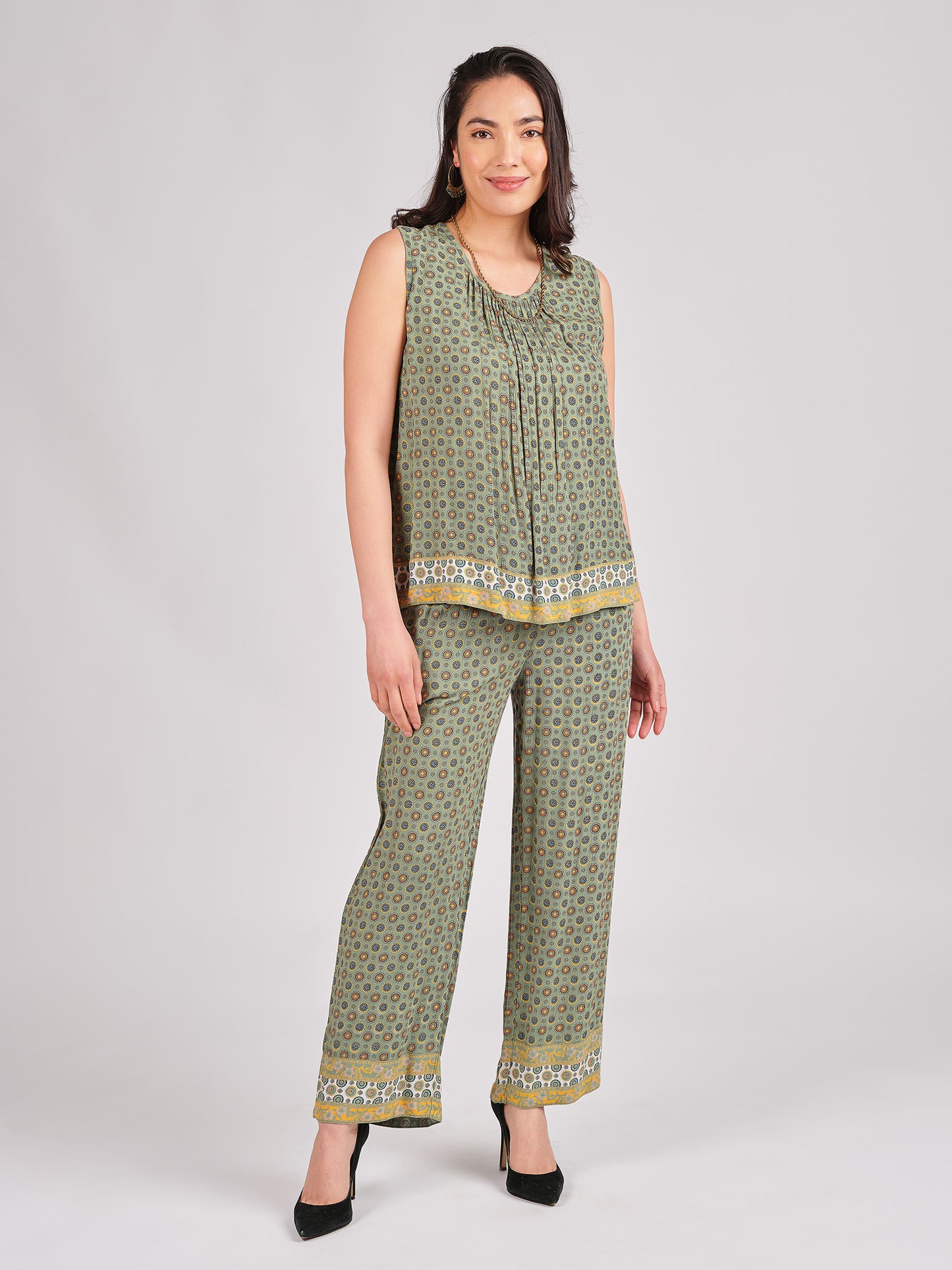 Jaipur Sleeveless Top.