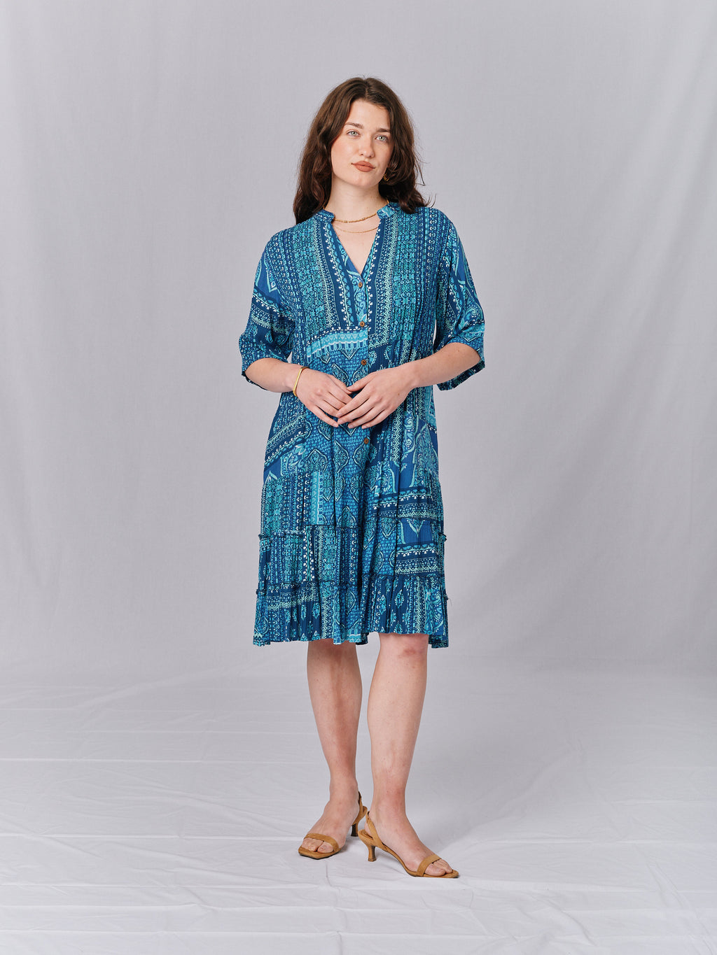 Heritage Print Dress