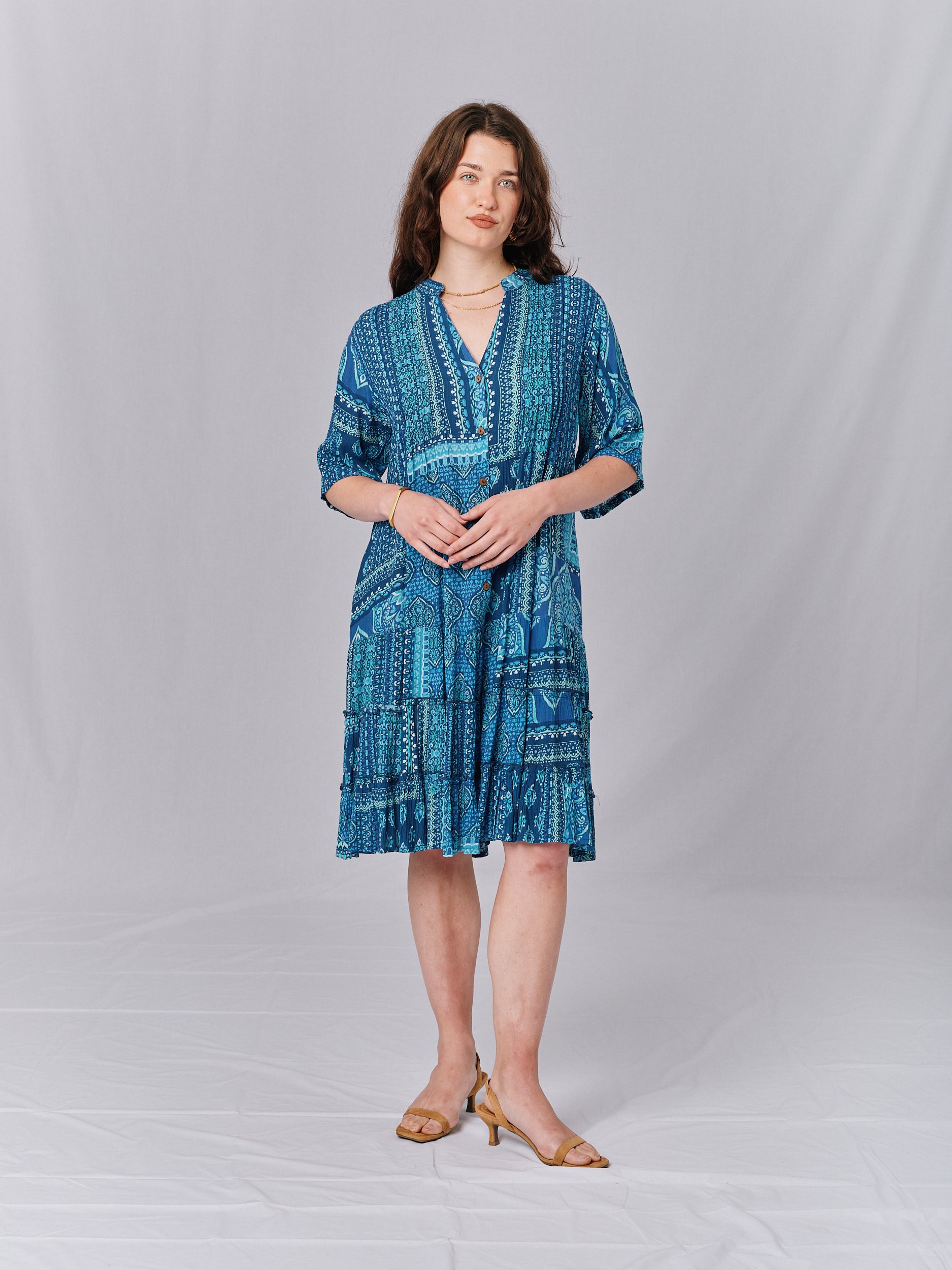 Heritage Print Dress