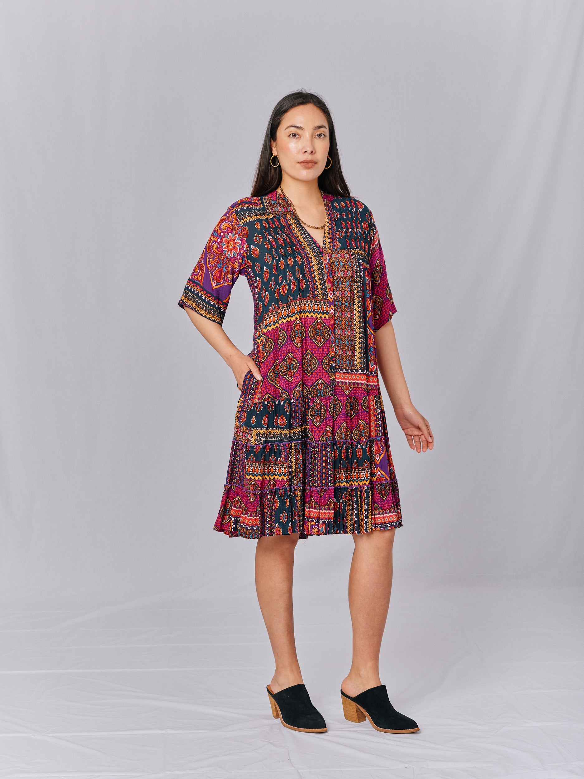 Heritage Print Dress
