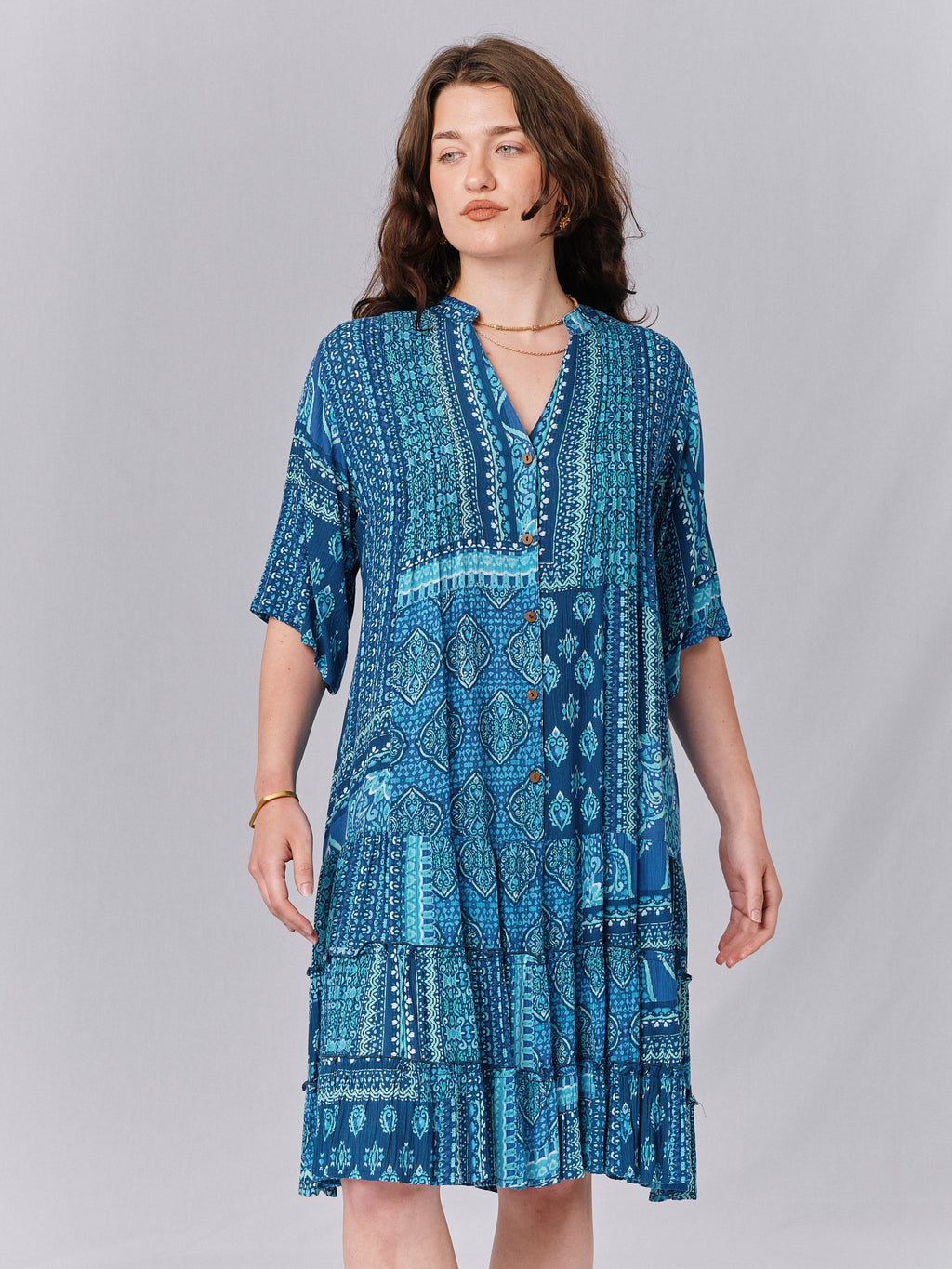 Heritage Print Dress