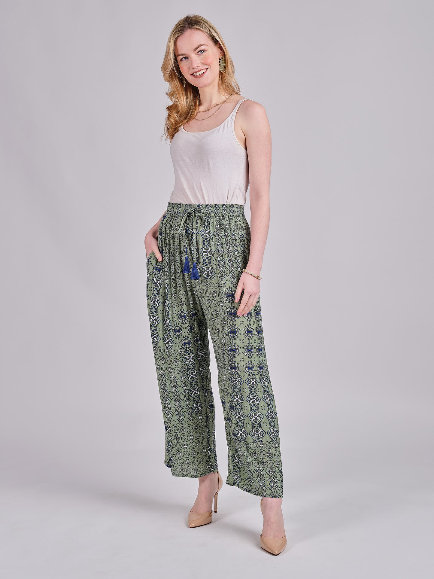 Sea Breeze tassel Pant.