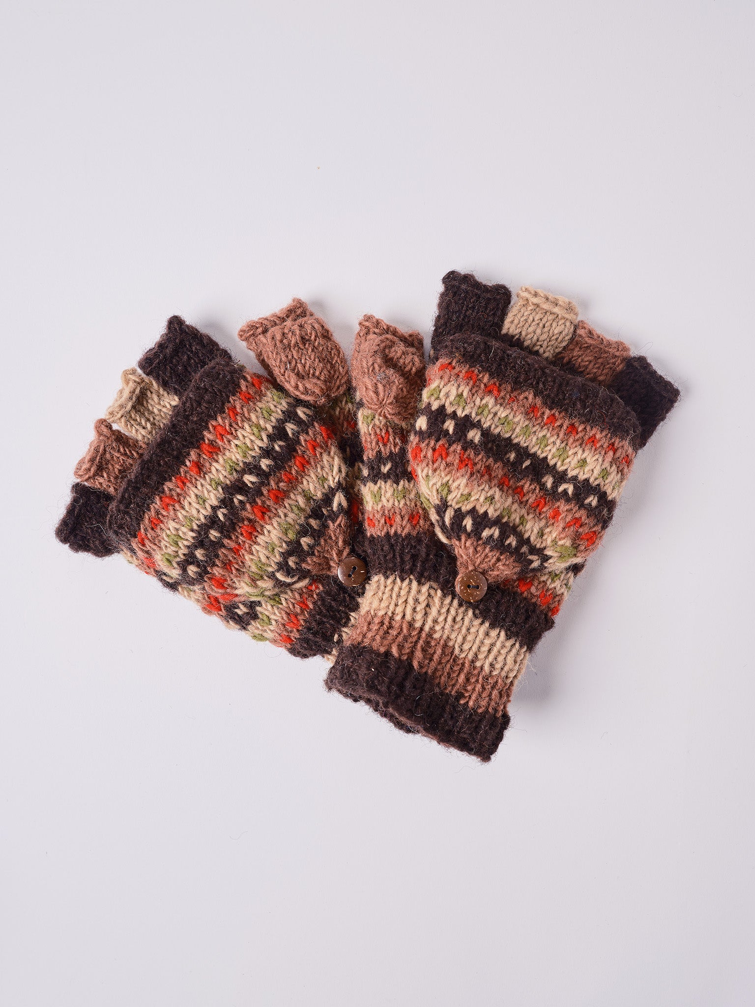 Multi colored Knit Glitten.