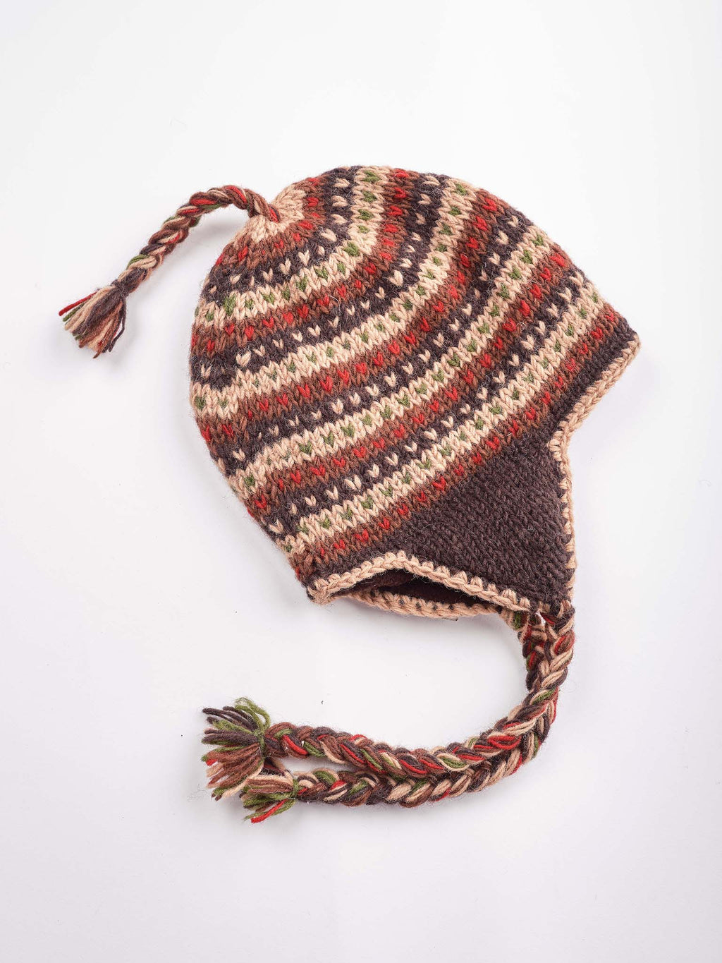 Arctic Adult Earflap Wool Beanie.