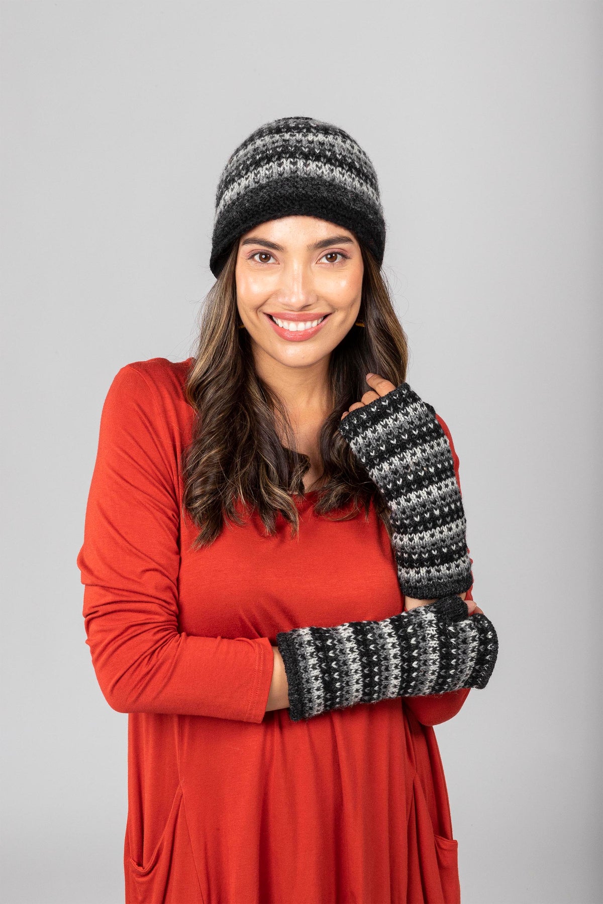 Multi colored Knit Beanie.