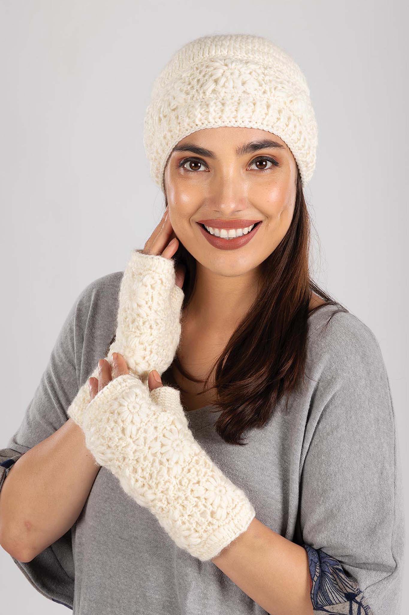 Crochet Fingerless Gloves