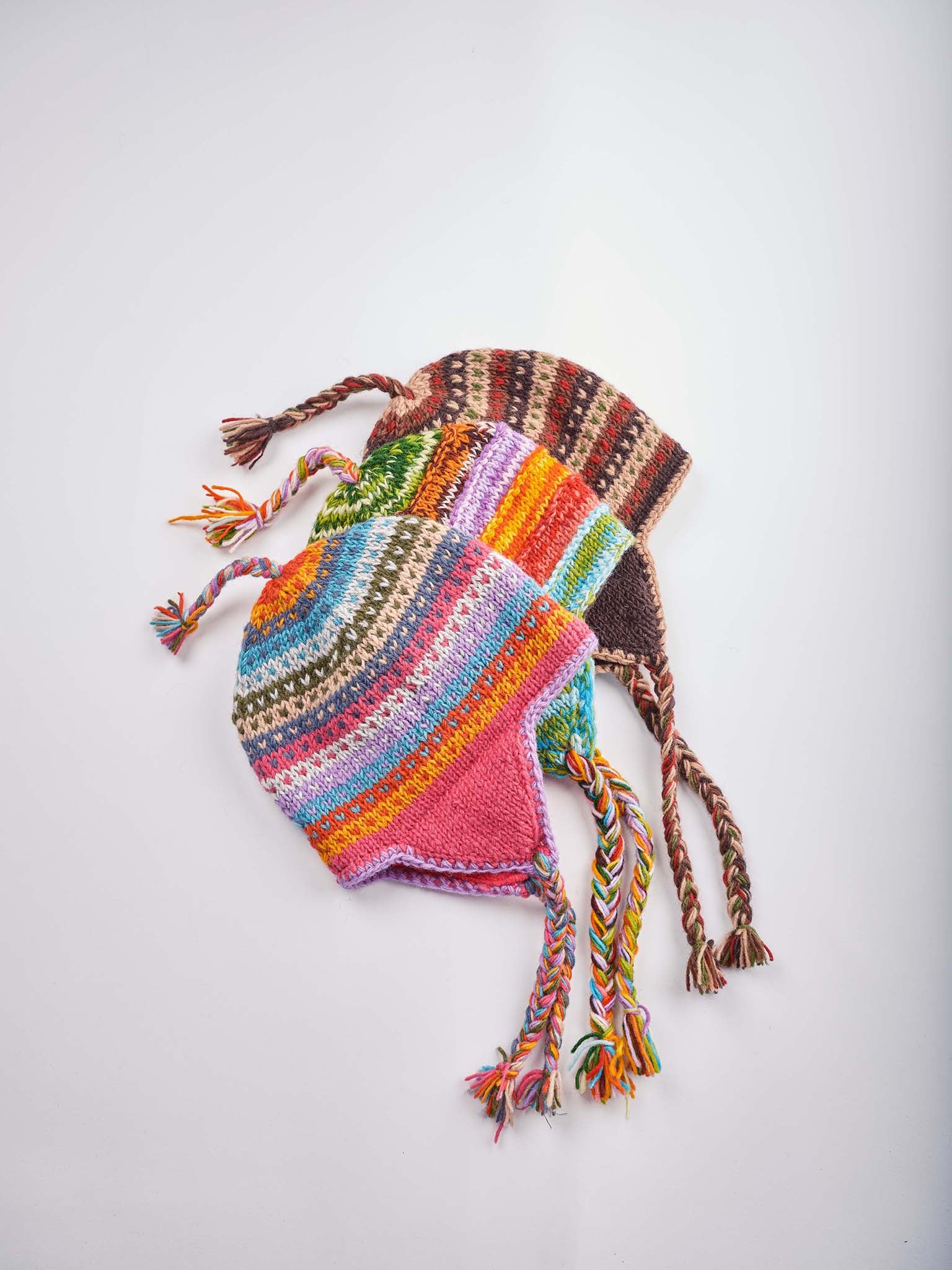 Arctic Adult Earflap Wool Beanie.