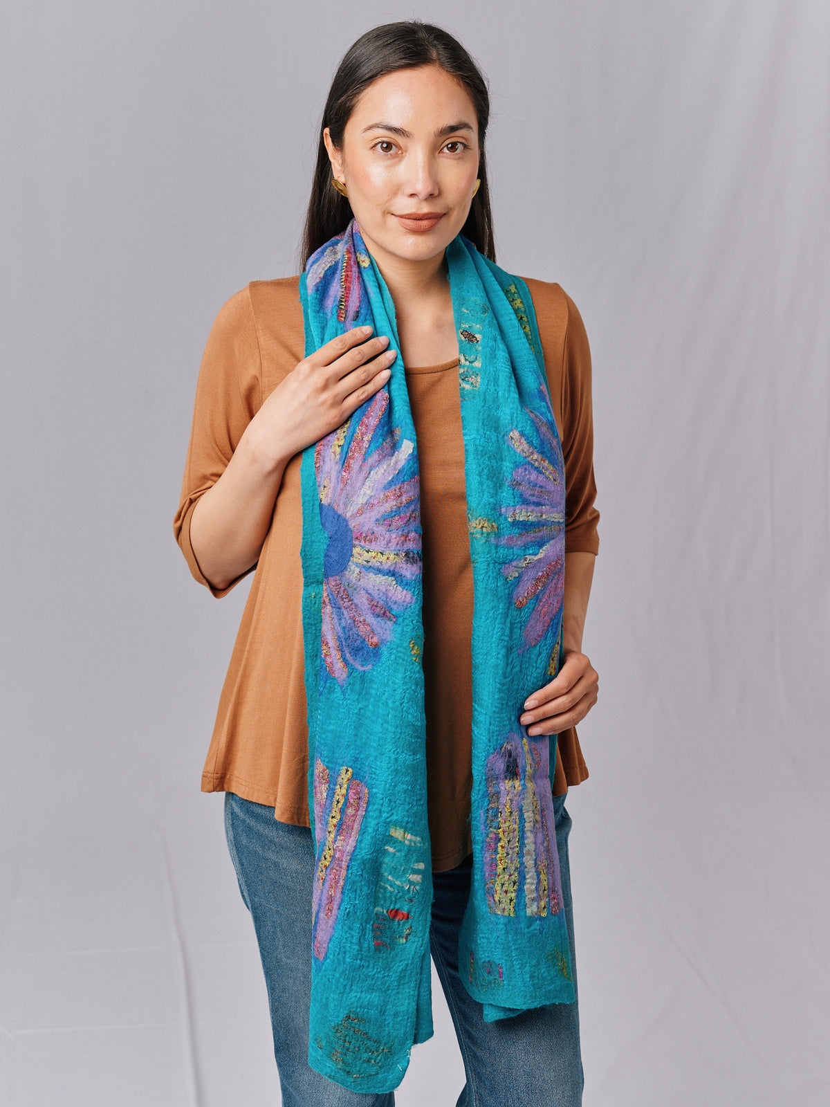 Monet Felt Scarf WF01