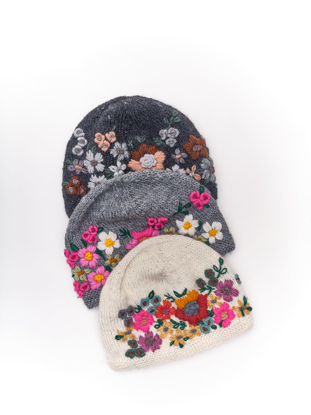 Petal Luxe Wool Beanie Collection. CP83