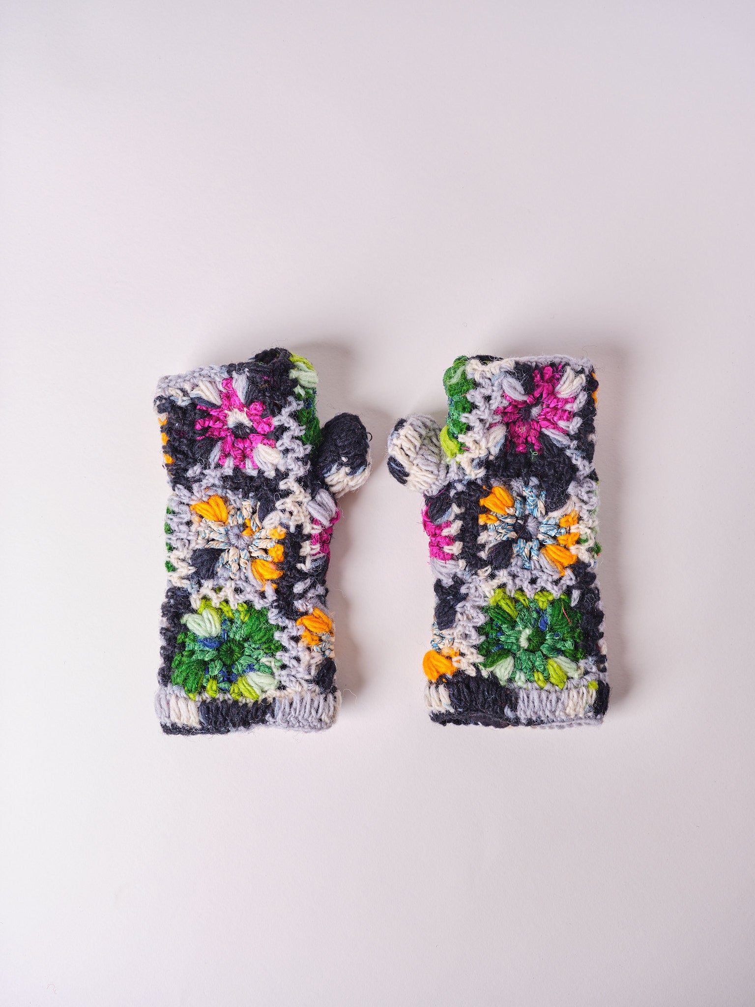 Multicolored Crochet Beanie. CH24