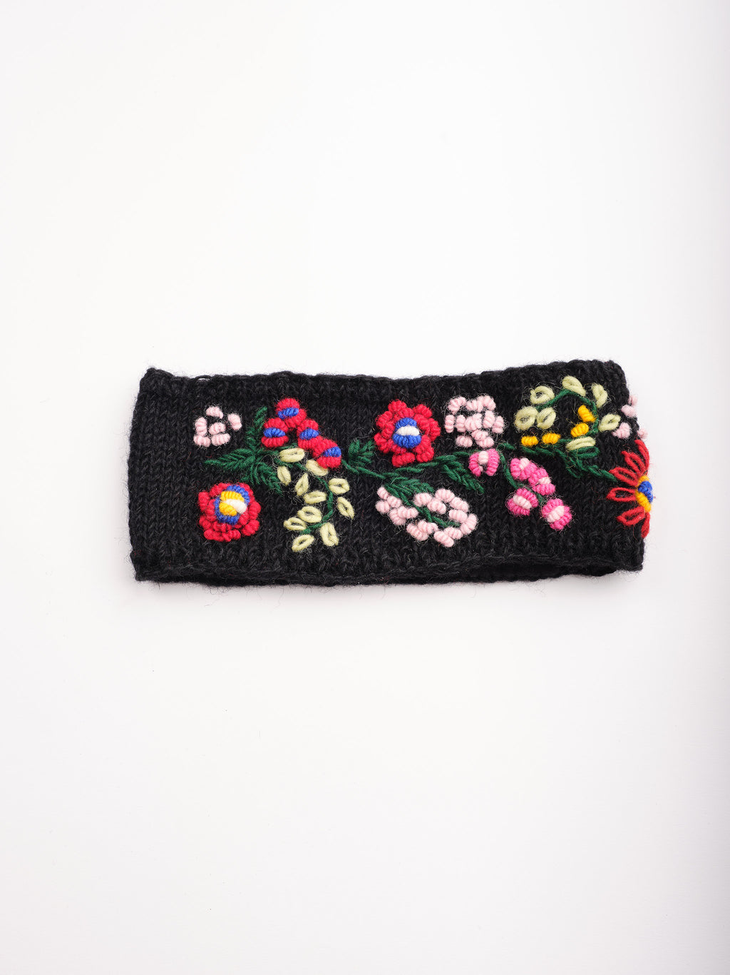 Floral Embroidered Beanie.