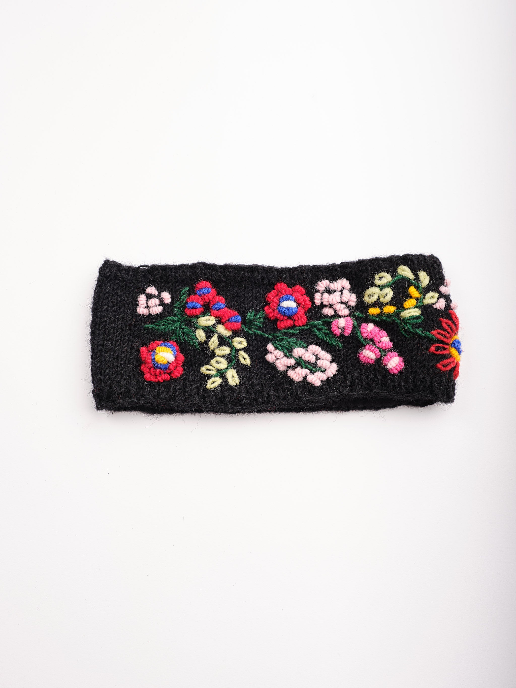 Floral Embroidered Beanie.