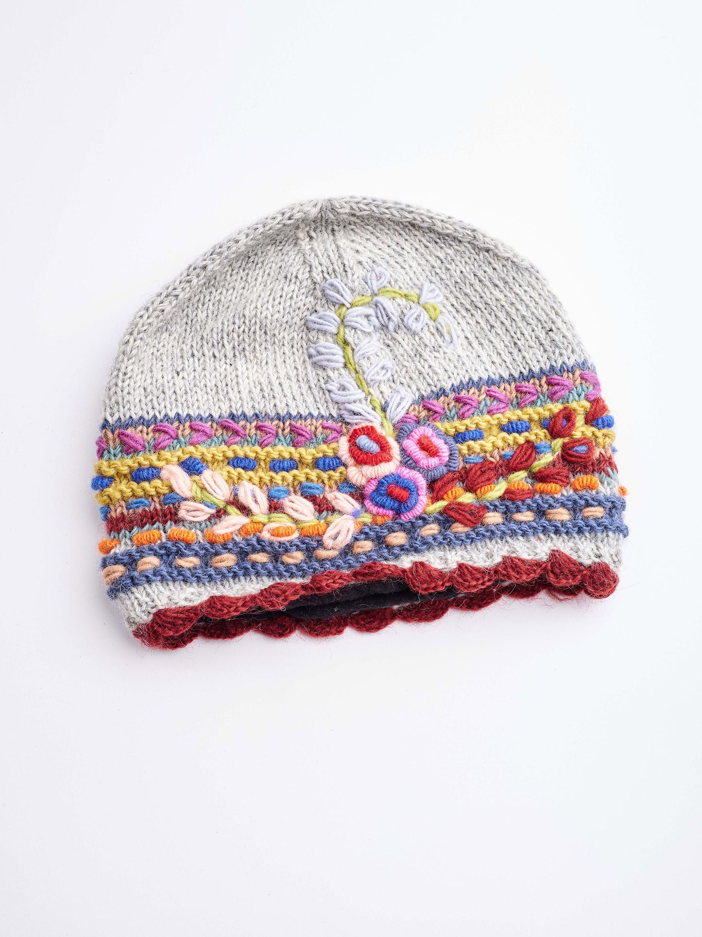 Lama Embroidery Beanie.