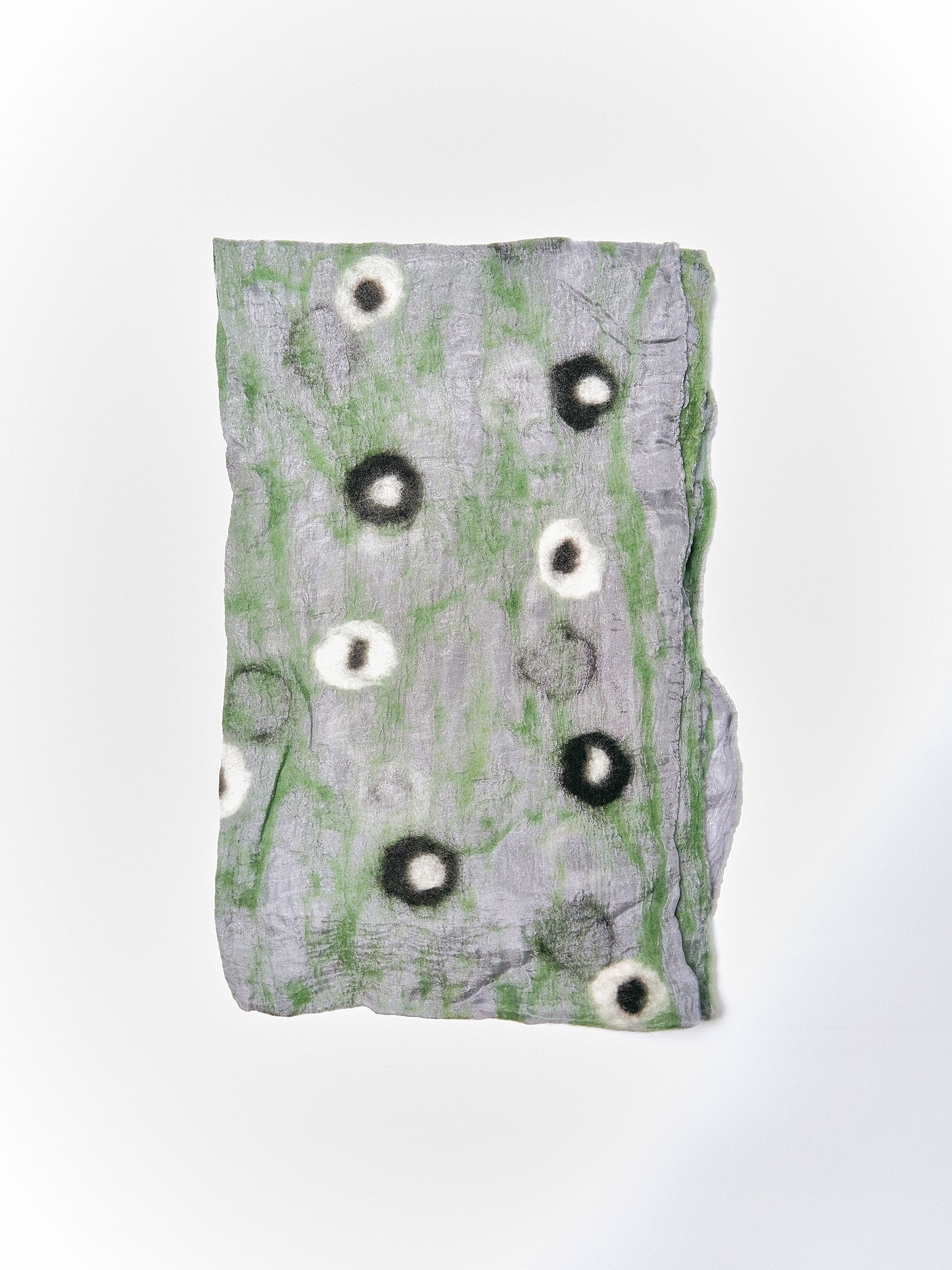 Polka Dot Felt Scarf. SK25