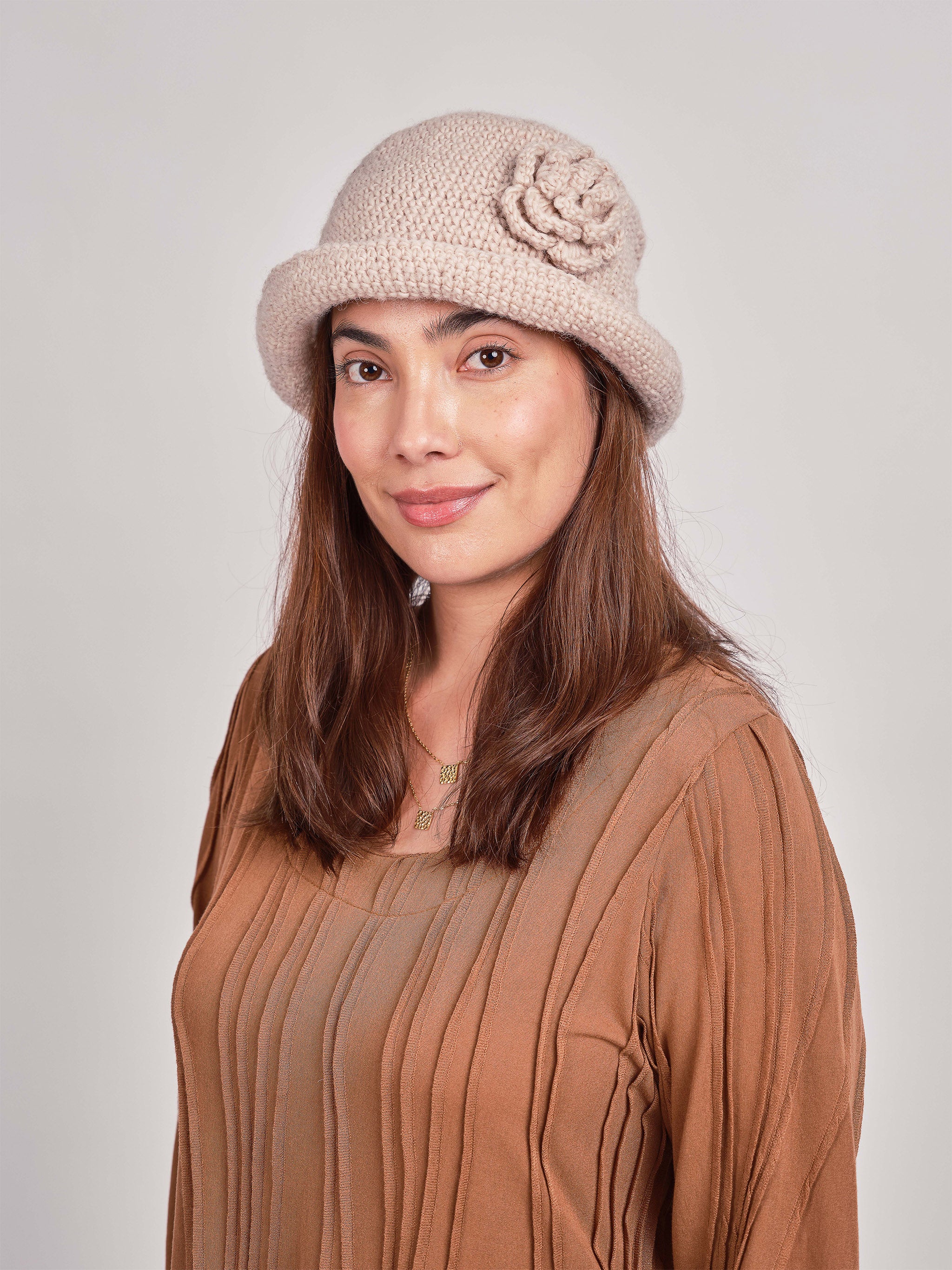 English Rose Beanie.
