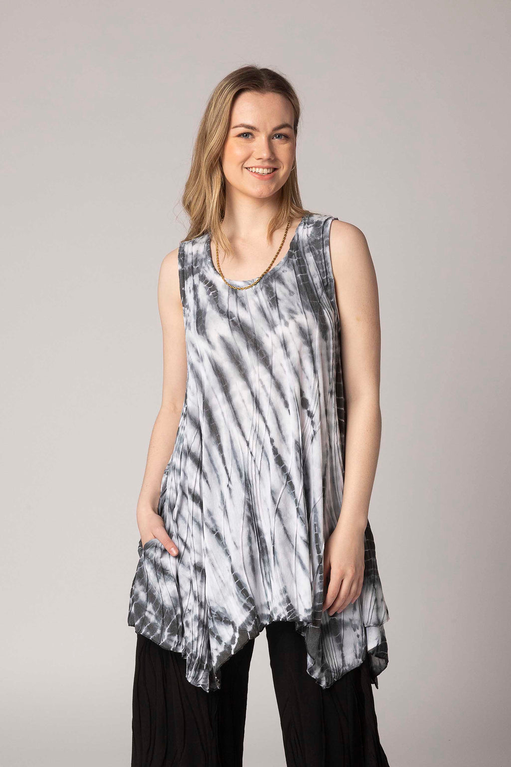 Stitch Sleeveless Tunic