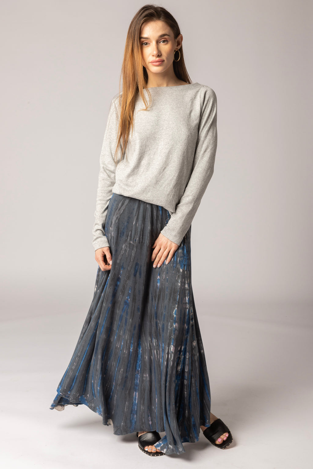 Tie-Dye Midsummer Maxi Skirt.