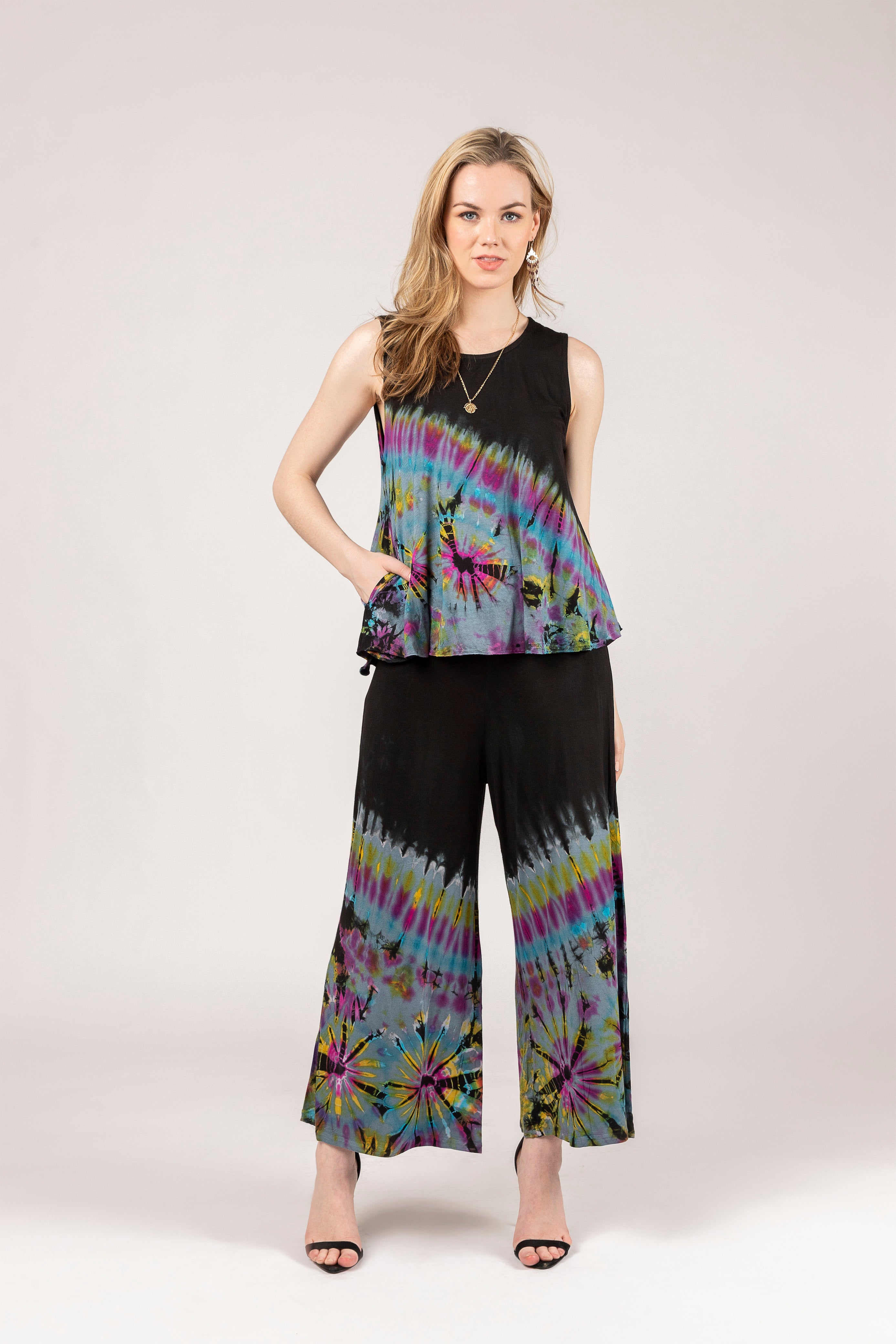 Tie-Dye pollock pant.