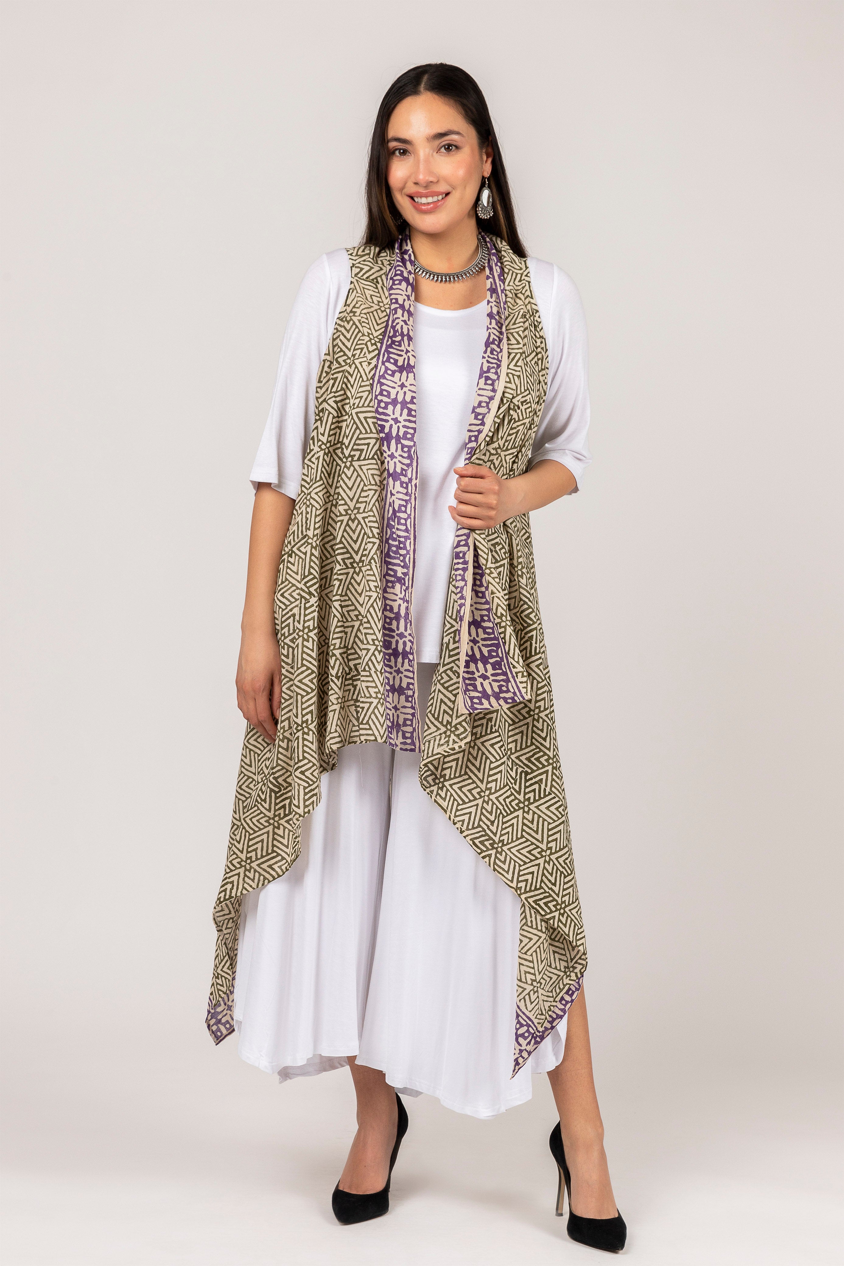 Paisley Cotton Wrap.
