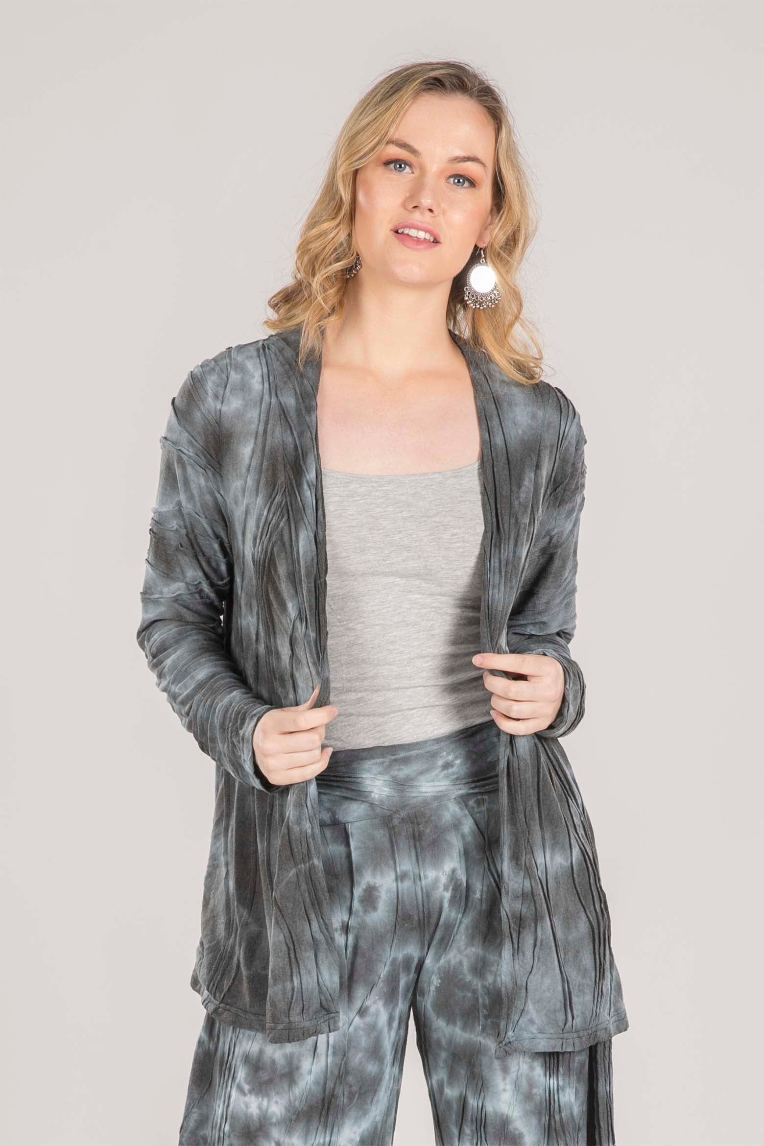 Tie-Dye Stitched Cover up