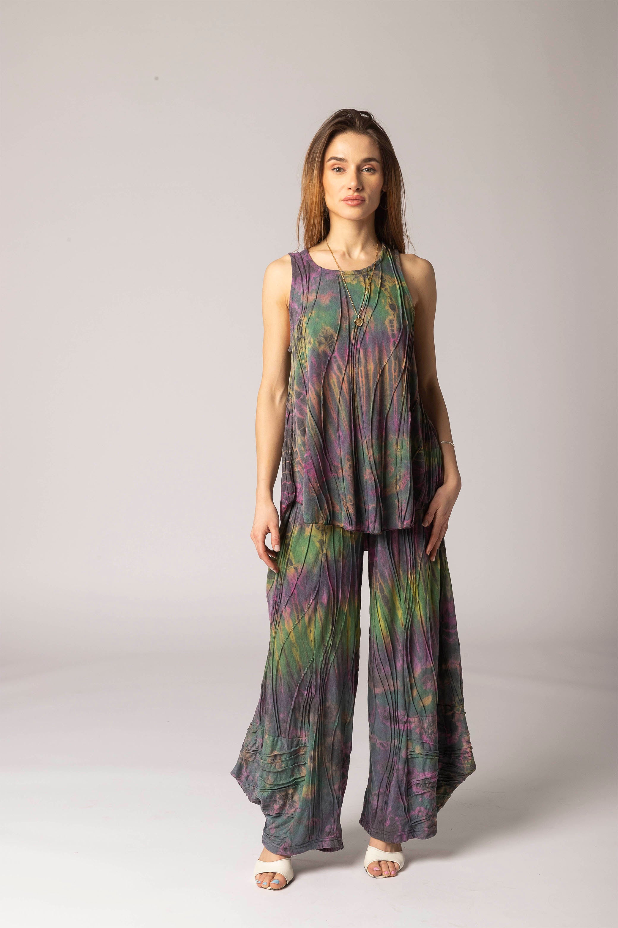 Tie-Dye Stitched   pants.