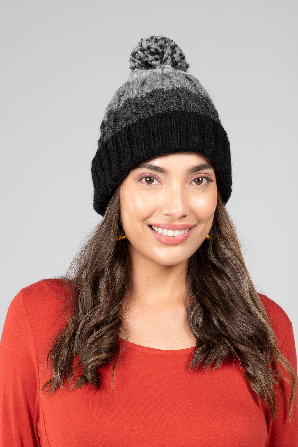Multi Pom Pom Hat