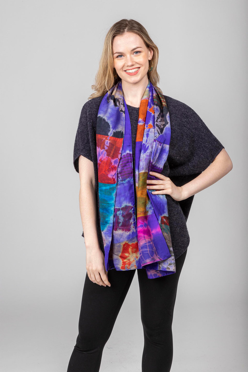 Impressionist Silk Scarf